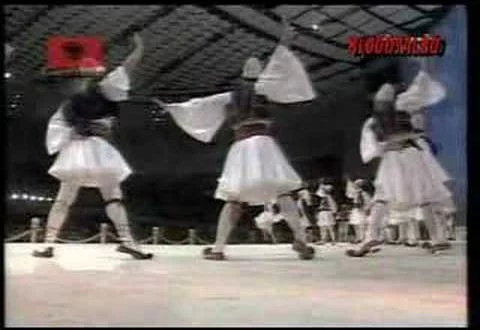 Albanian Folk Dance - Vallja e Burrave