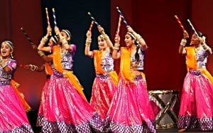 Indian Dandiya Folk Dance