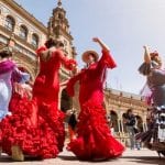 Spanish Fandango Dancing
