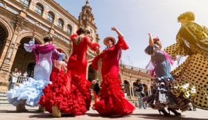 Spanish Fandango Dancing