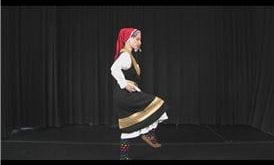 Bulgarian Folk Dance Bouncing Step
