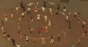 Latvian Folk Dance - Flash Mob